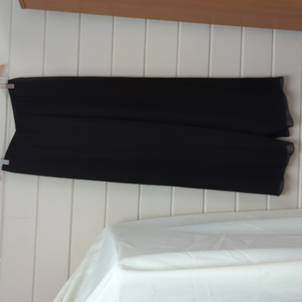 NWT chiffon straight leg pants, size 8